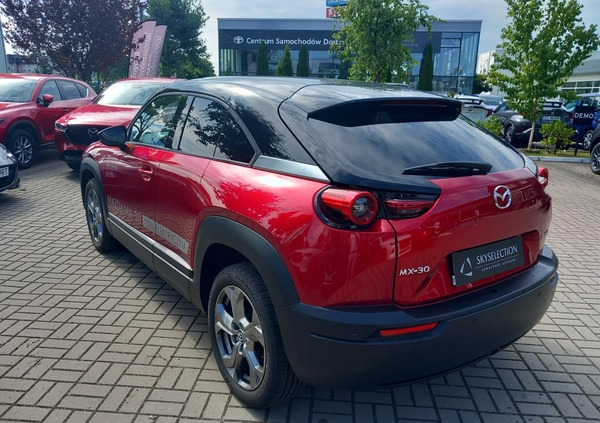 Mazda MX-30 cena 121100 przebieg: 2677, rok produkcji 2022 z Szczecin małe 137